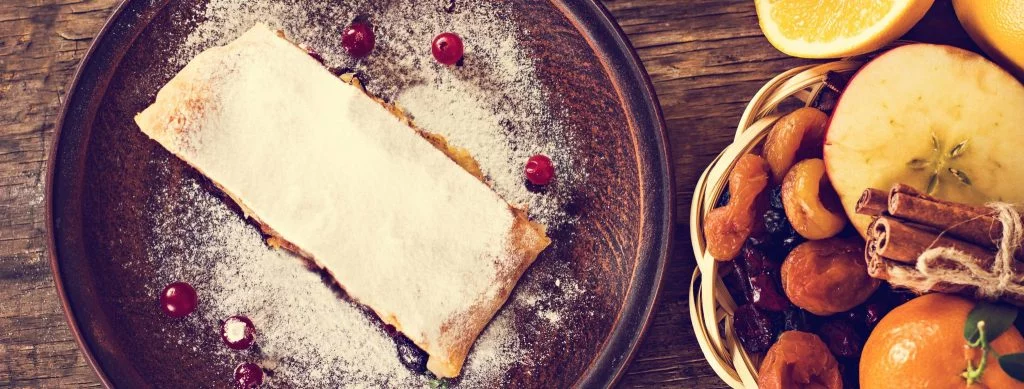 Our Favorite Fall Dessert: Apple-Cranberry Strudel