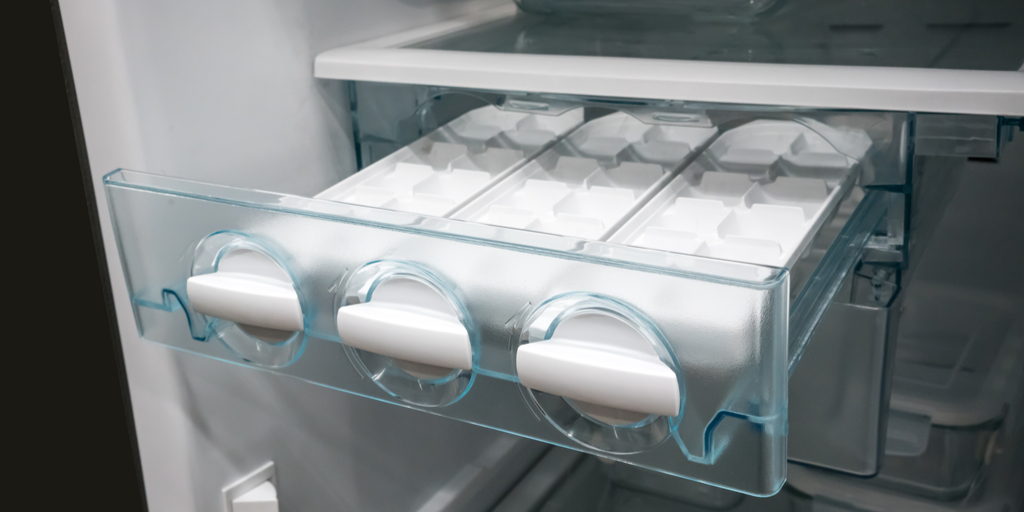 This ice cube tray is perfect for crowded freezers—and it's only $10