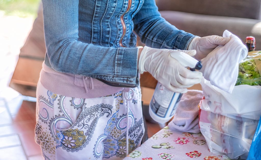 Set Out An Area for Cleaning and Sanitizing